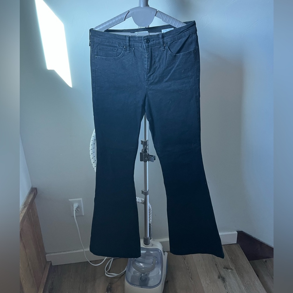 Black Flare Jeans